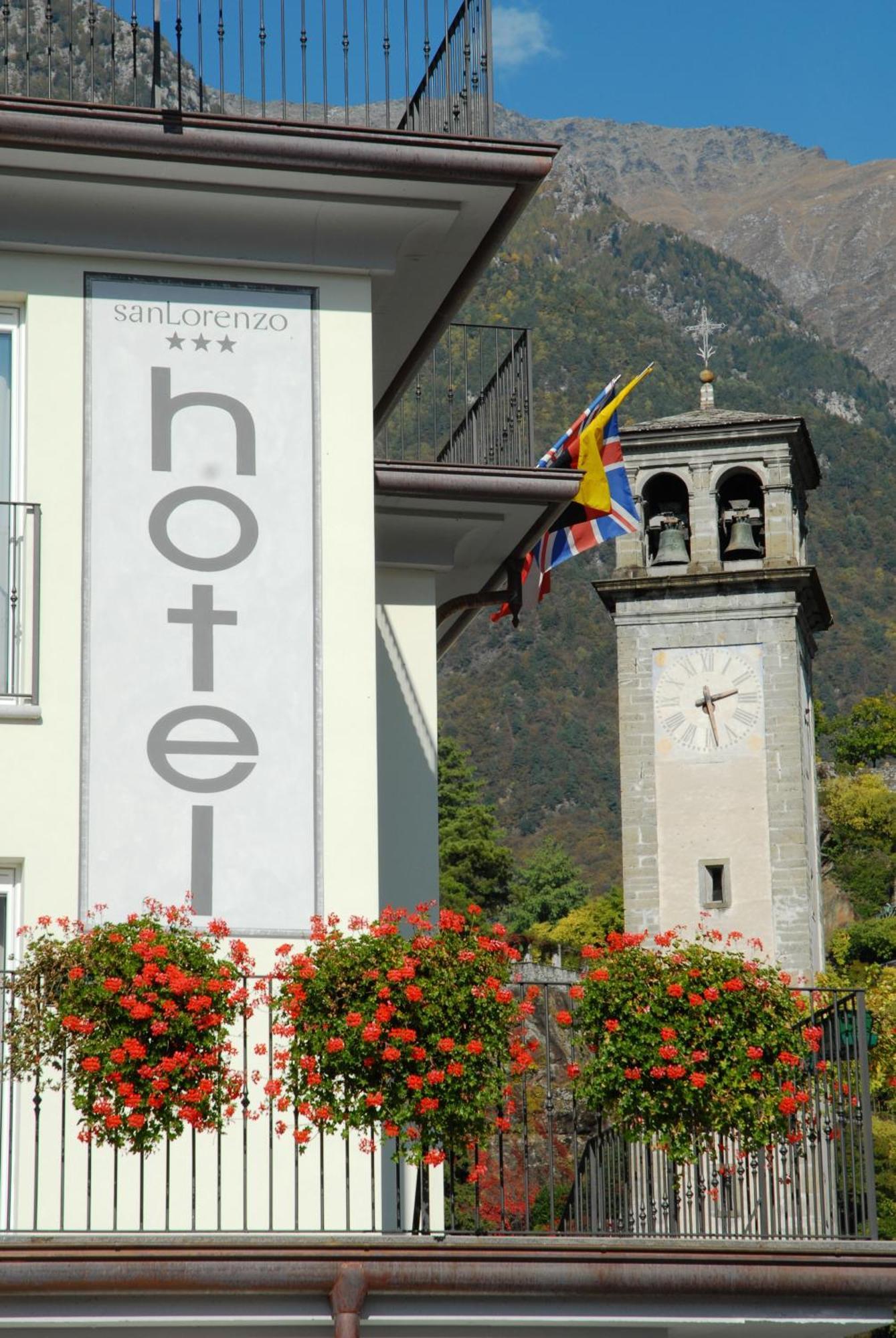 Hotel San Lorenzo Киавенна Экстерьер фото